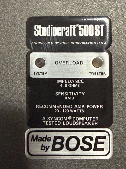 Boxe Bose Studiocraft 500 ST 4-8 ohm
