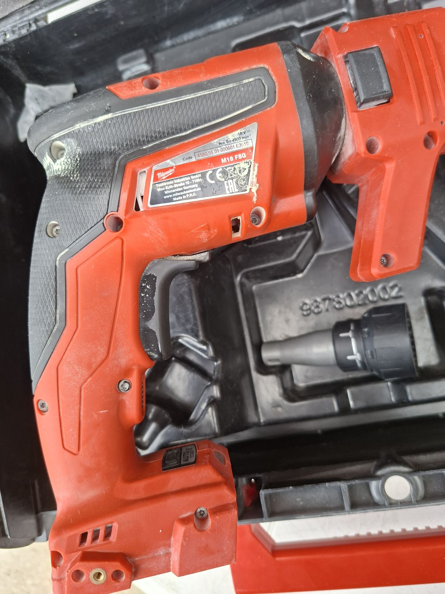 Milwaukee M18 Fsg Акумулаторен винтоверт за гипсокартон
