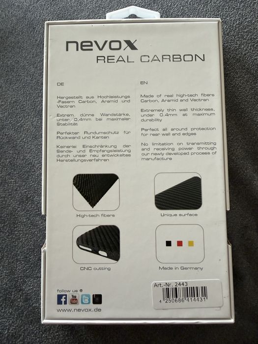 Husa nevox carbon iphone 16 pro max magsafe