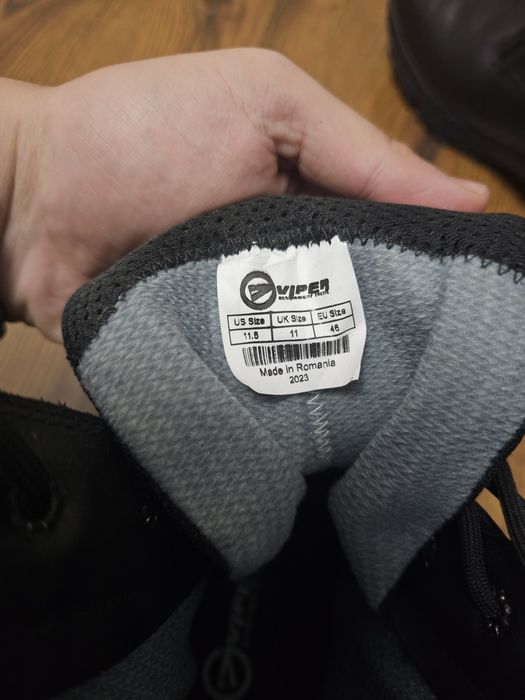 Bocanci Viper noi, negri mărimea 46