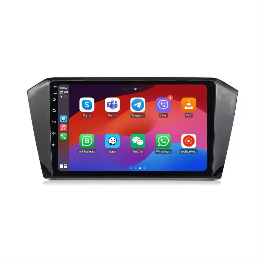 Navigatie Dedicata Volkswagen Passat B8, 10Inch, Bluetooth, Carplay