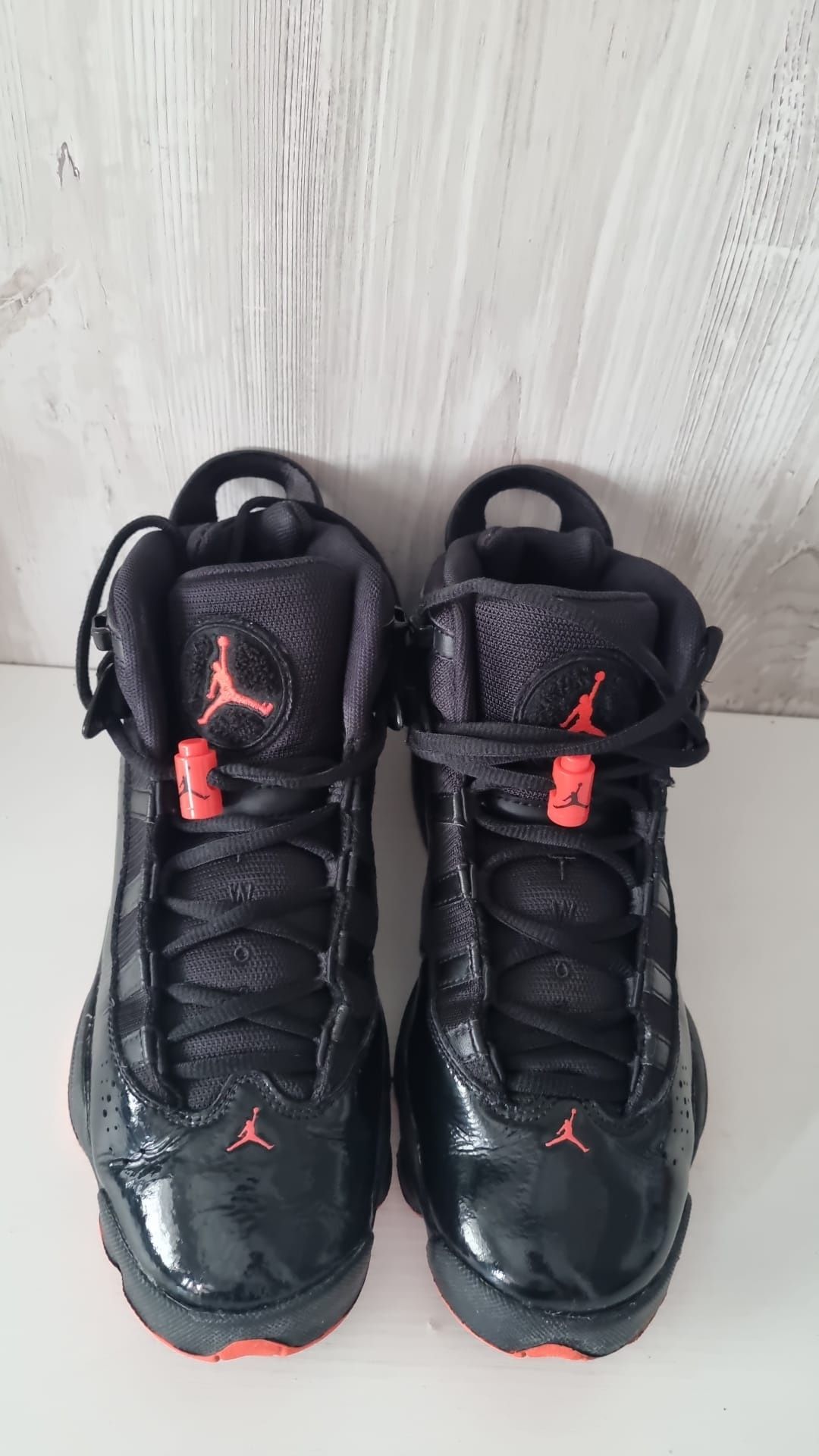 Nike Air Jordan 6 Rings Black Infrared marime 40