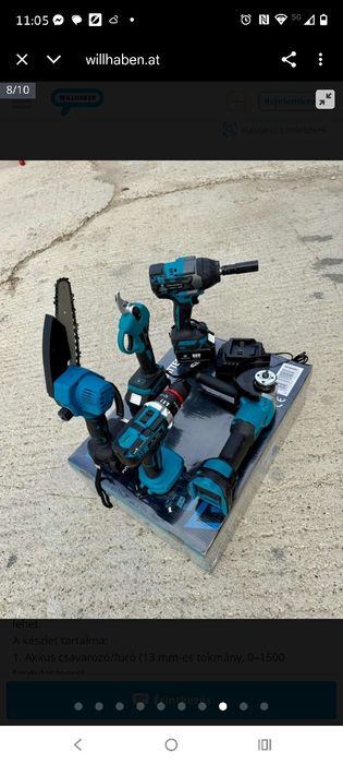 Set 5 scule profesionale