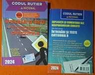 Vând set 2 cărți Codul Rutier