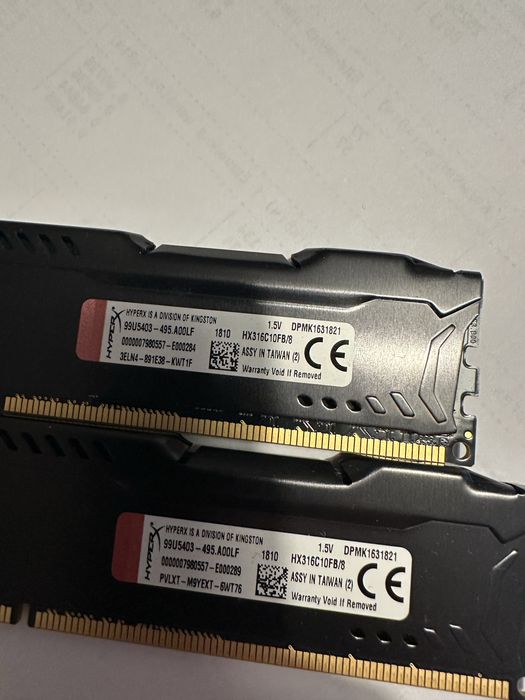 Intel I7 4770k + 2x8GB DDR3