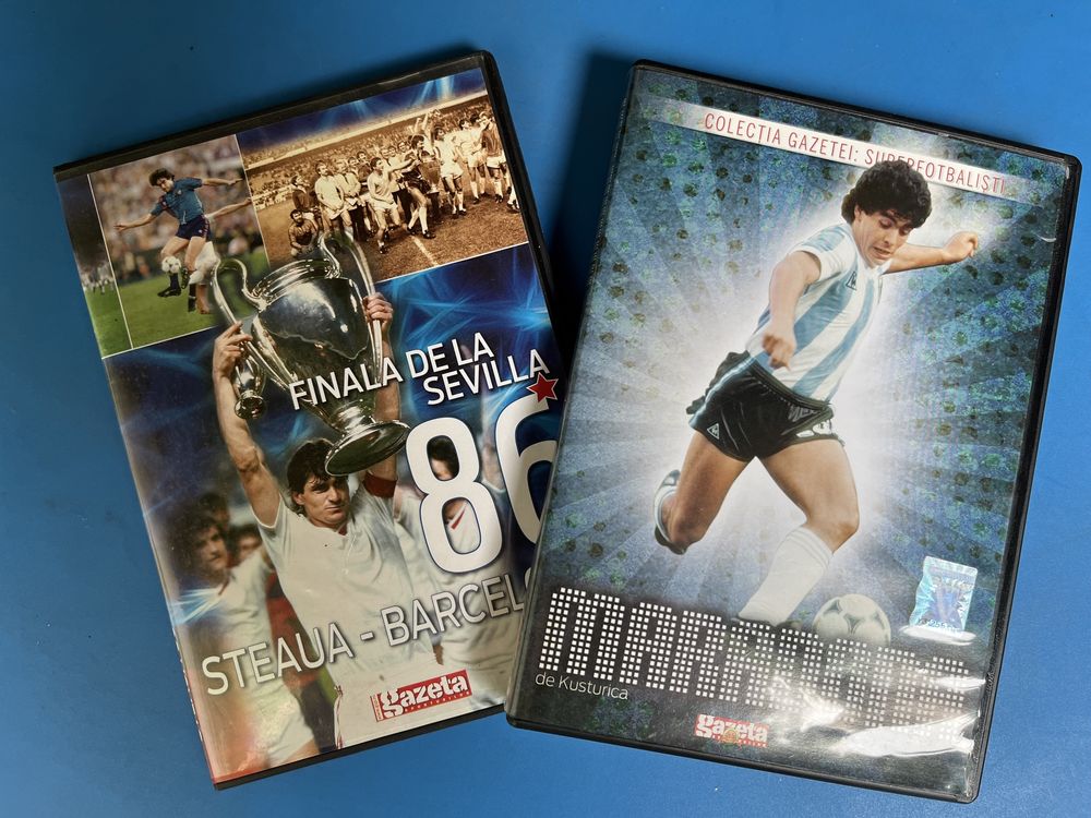 Set DVD-uri de colectie Steaua 86 & Maradona