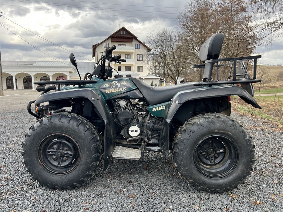 ATV Yamaha Kodiak 400 - UTILITAR (+remorcă și lamă)