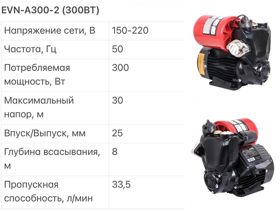 Насос воденой автоматический EPA