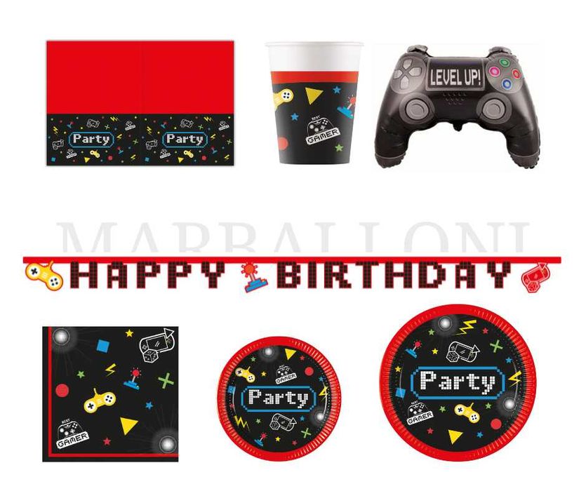 Парти Артикули Гейм Парти, Парти Украса Game Party, Балони Джойстик