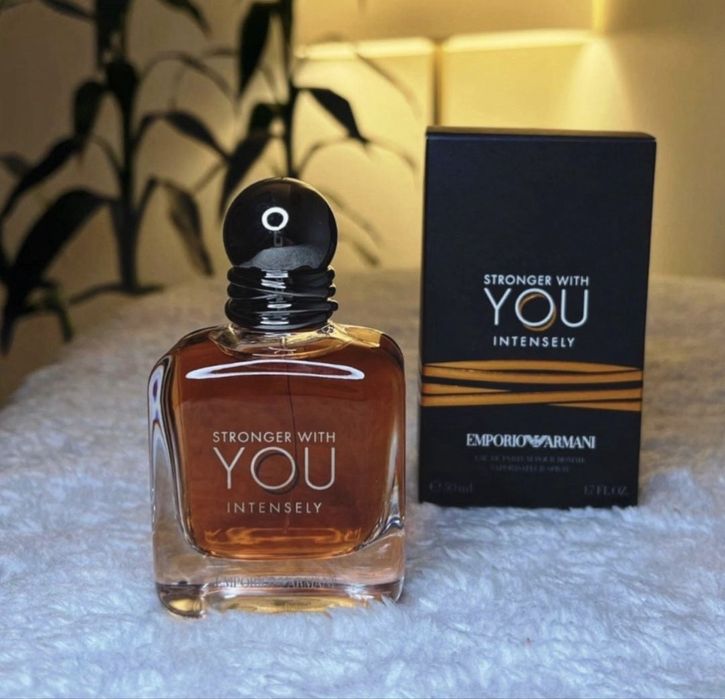 Emporio Armani Stronger With You Intensely - 100% ОРИГИНАЛЕН Чисто Нов