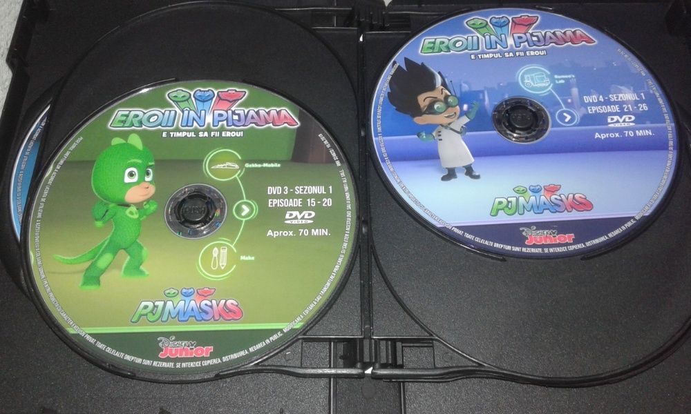 Eroi in Pijama - PJ Masks DVD dublat in limba romana