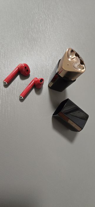 Casti wireless Huawei Freebuds Lipstick, Active Noise Cancelling, Red