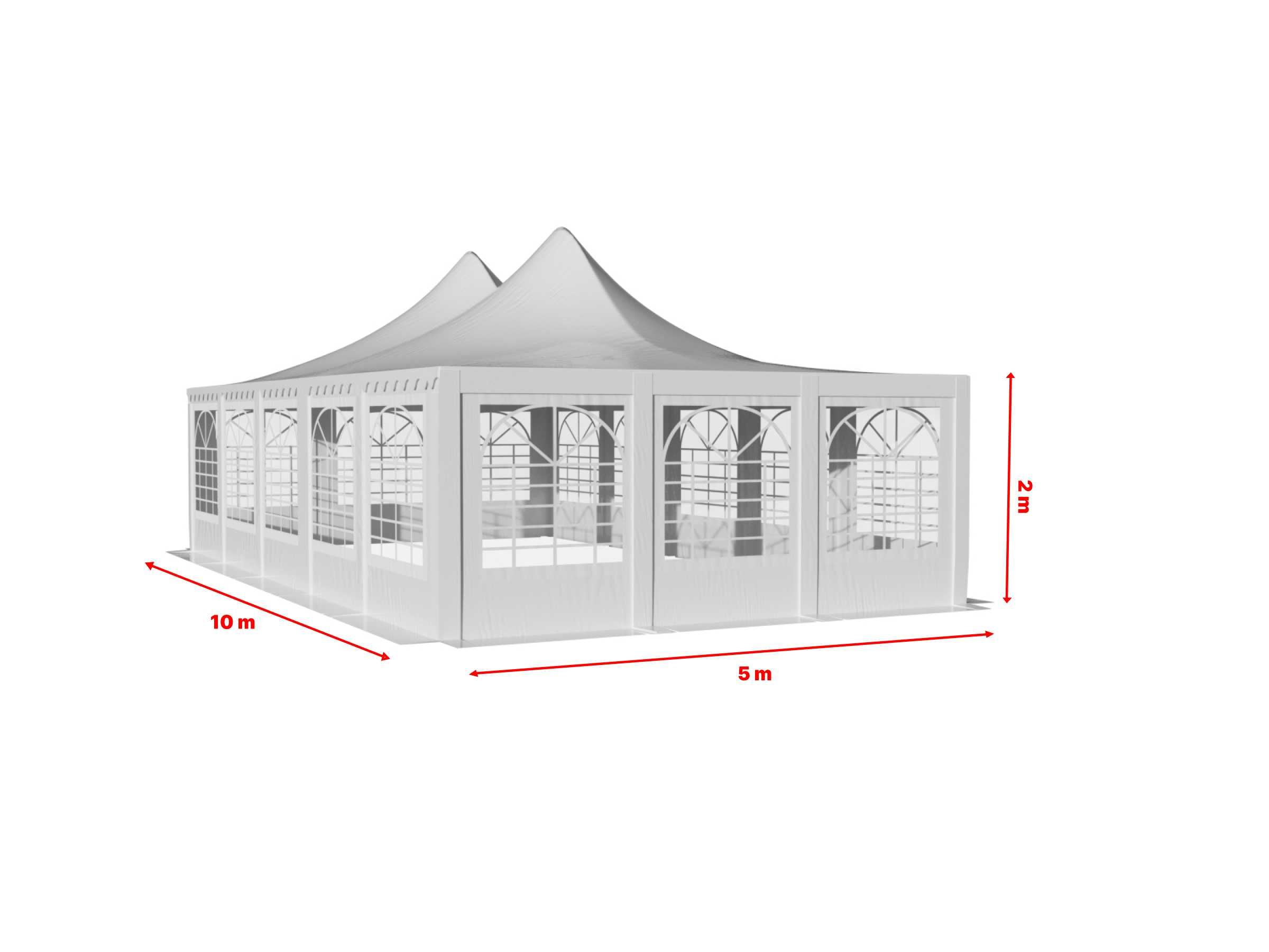 Cort pagoda economy evenimente model deosebit .RM