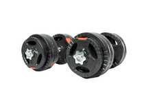 Set gantere reglabile din ciment cu grip de 30 KG