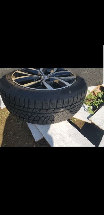 Jante 17 vw originale cu anvelope iarna