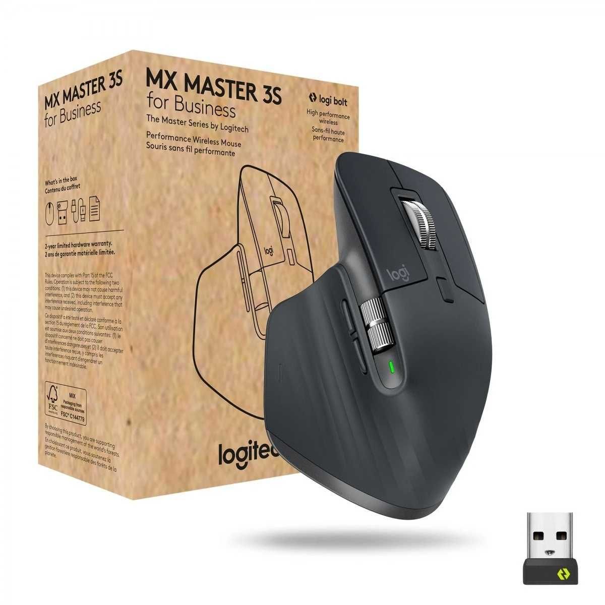 [НОВАЯ] Мышка Logitech MX Master 3S Graphite