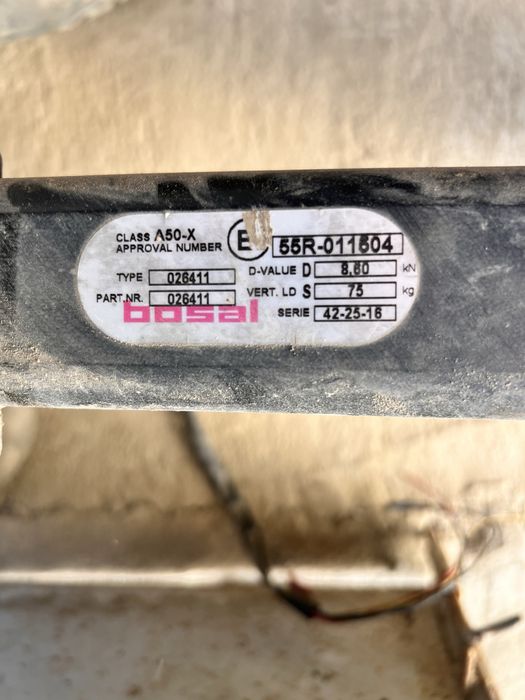 Carlig remorcare Bosal