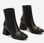 Botine dama piele