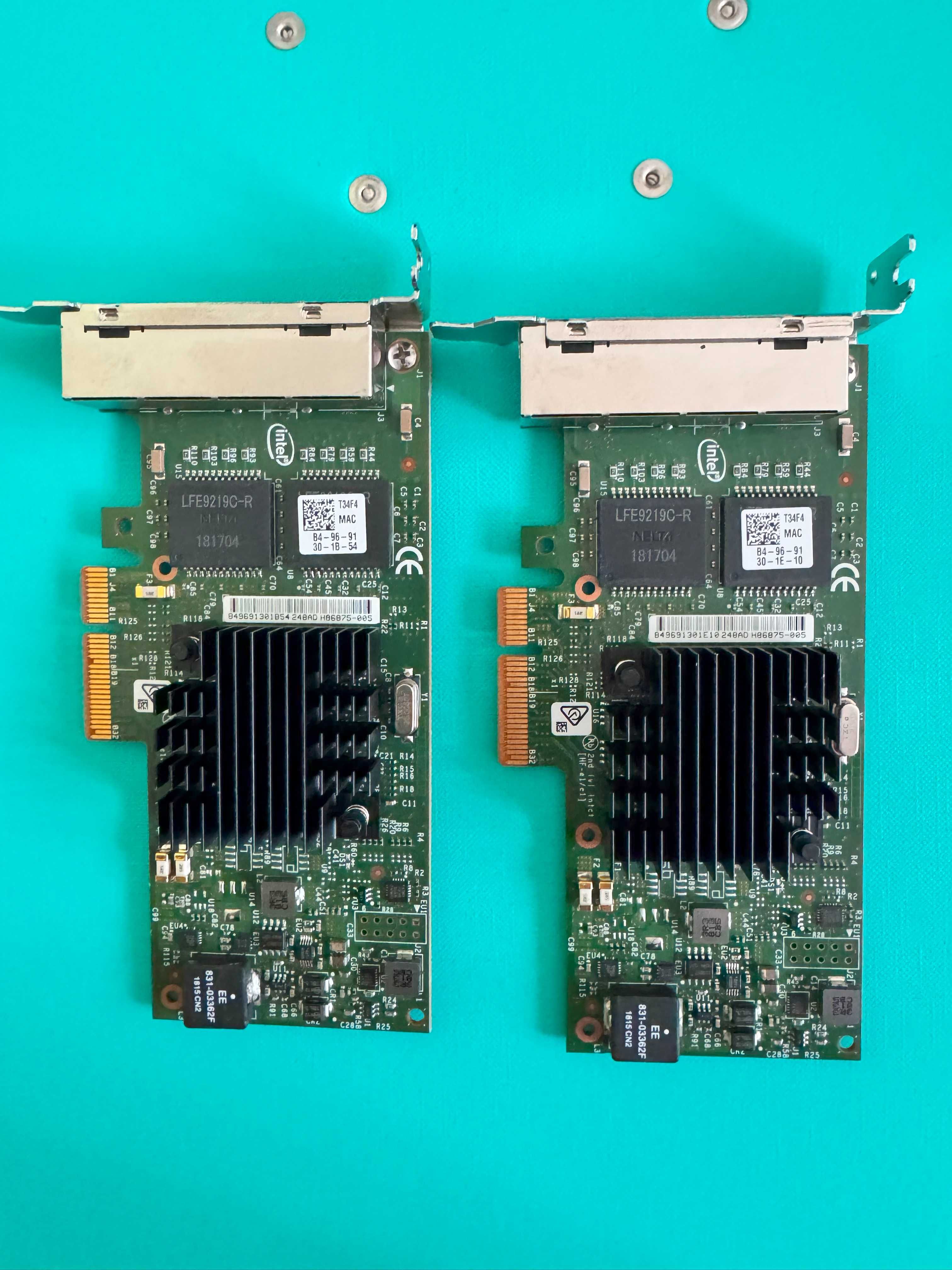 Intel i350-T4 1Gb QP Мрежов Адаптер 4 порта RJ45