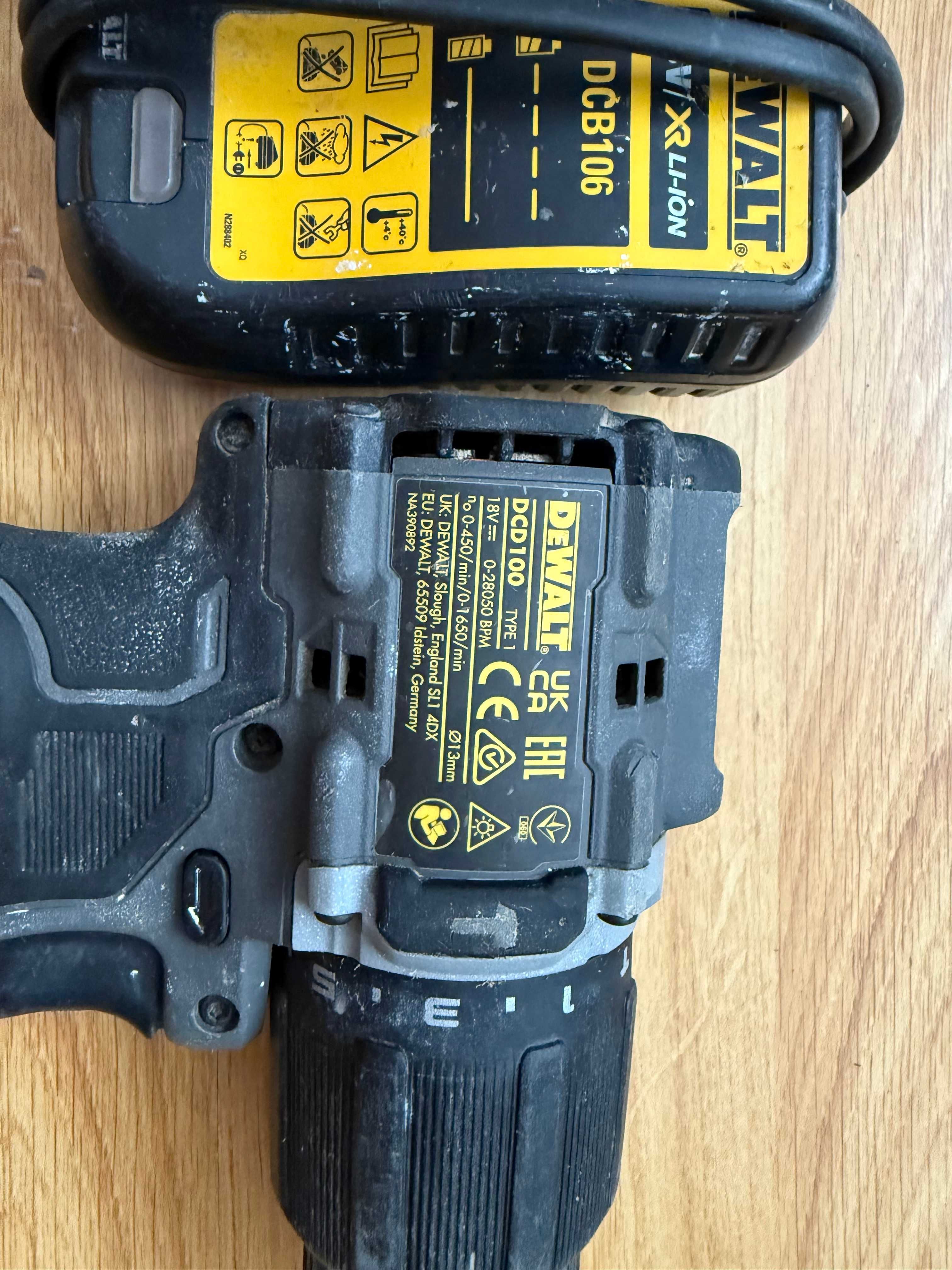 Dewalt DCD100 Винтоверт
