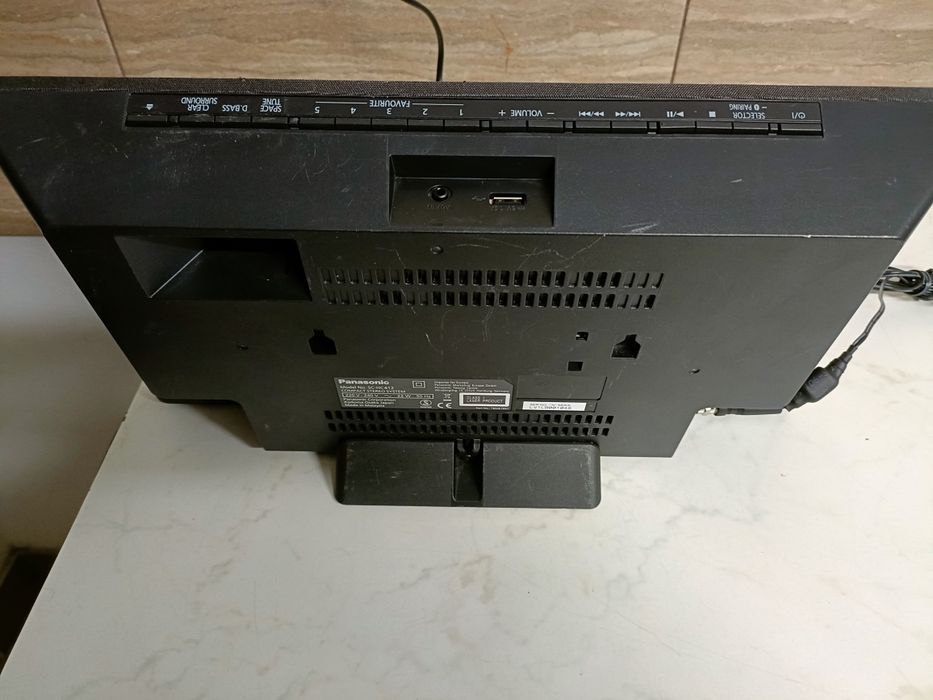 Panasonic SC HC 412, sistem audio, Bluetooth, USB, FM radio, CD player