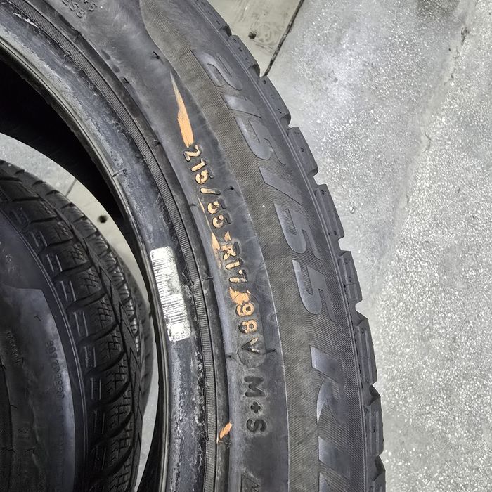 2x 215/55/17 M+S PIRELLI Stare impecabila