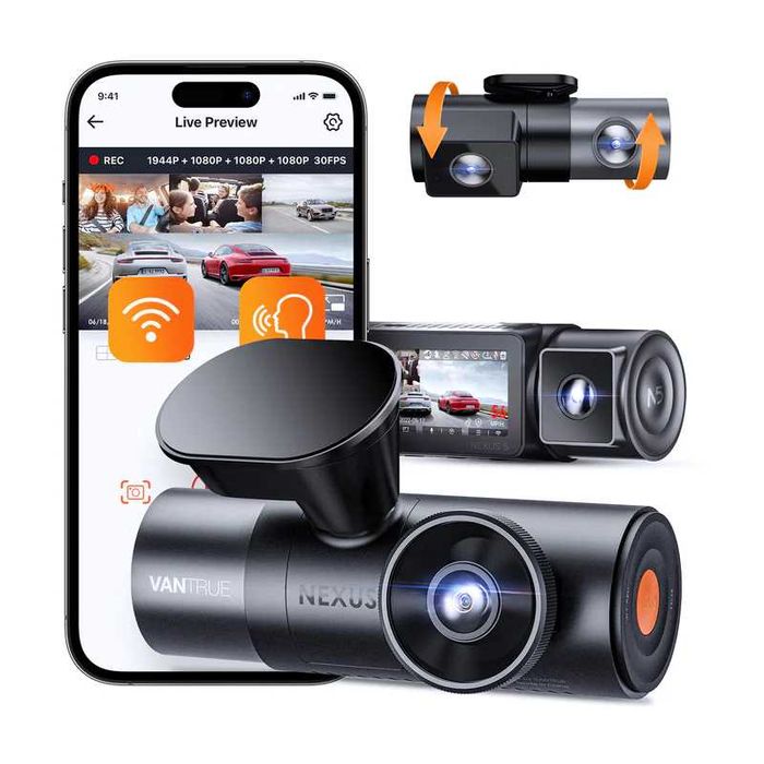 Camera Auto Vantrue NEXUS 5 + Hardwire Nou Garantie