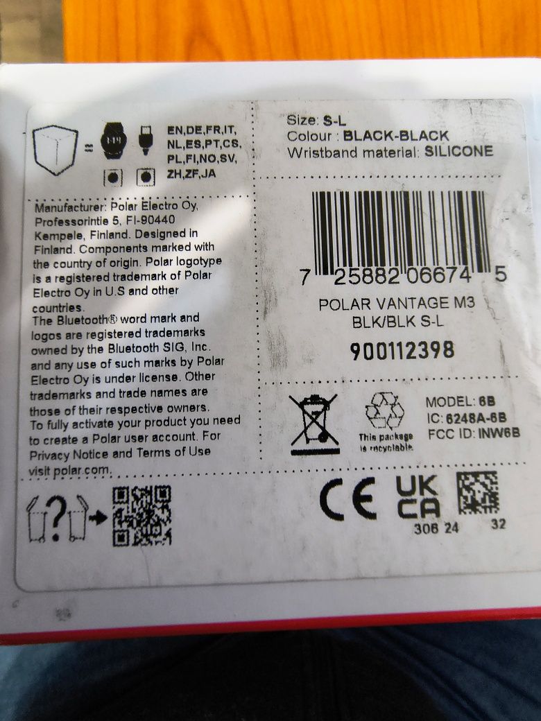 Ceas multisport Polar Vantage M3