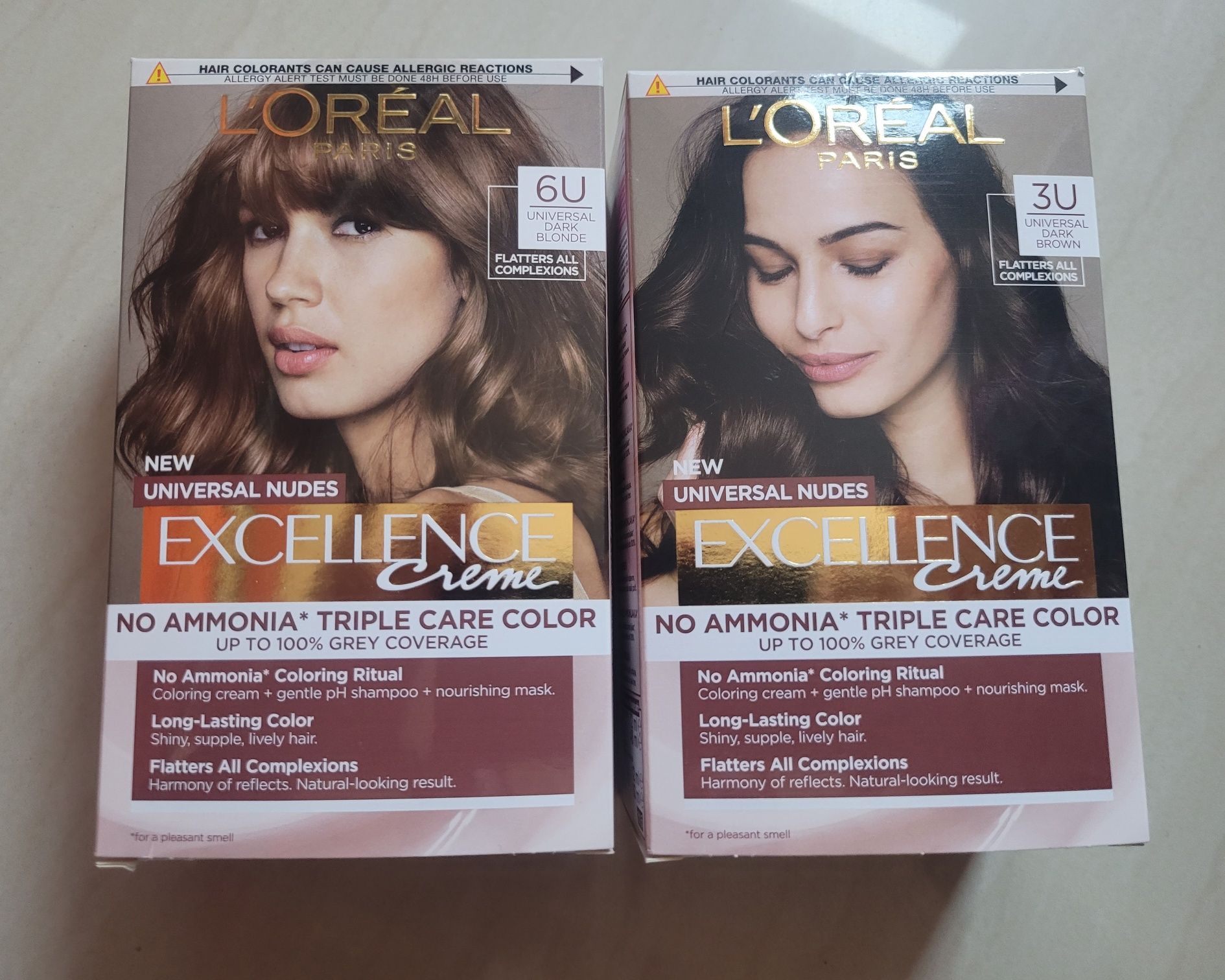 Две бои L'OREAL EXCELLENCE без амоняк