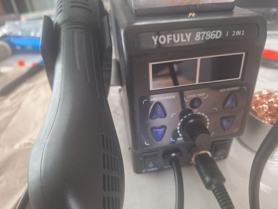 Letcon pistol de lipit statie de lipit reglabila cu suflanta aer cald