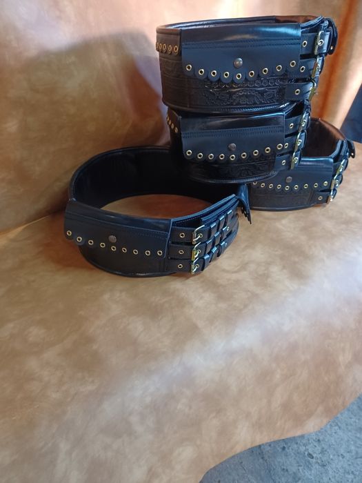 Chimire serpar brau PIELE NATURALA