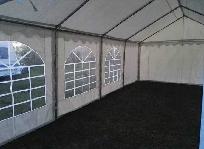 5x4 m CORT Pagoda Pavilion Evenimente ECONOMY nunta botez PVC 500