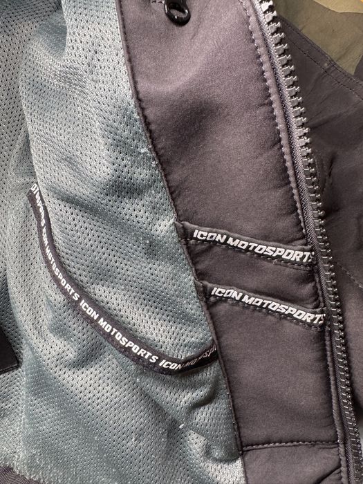 Мотоциклетно текстилно яке Icon Merc Battlescar
