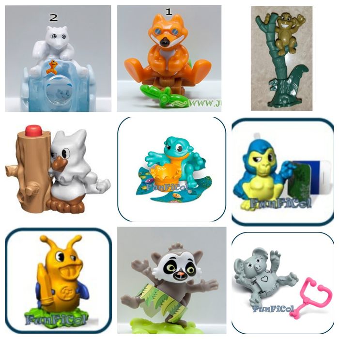 Игрушки из киндеров