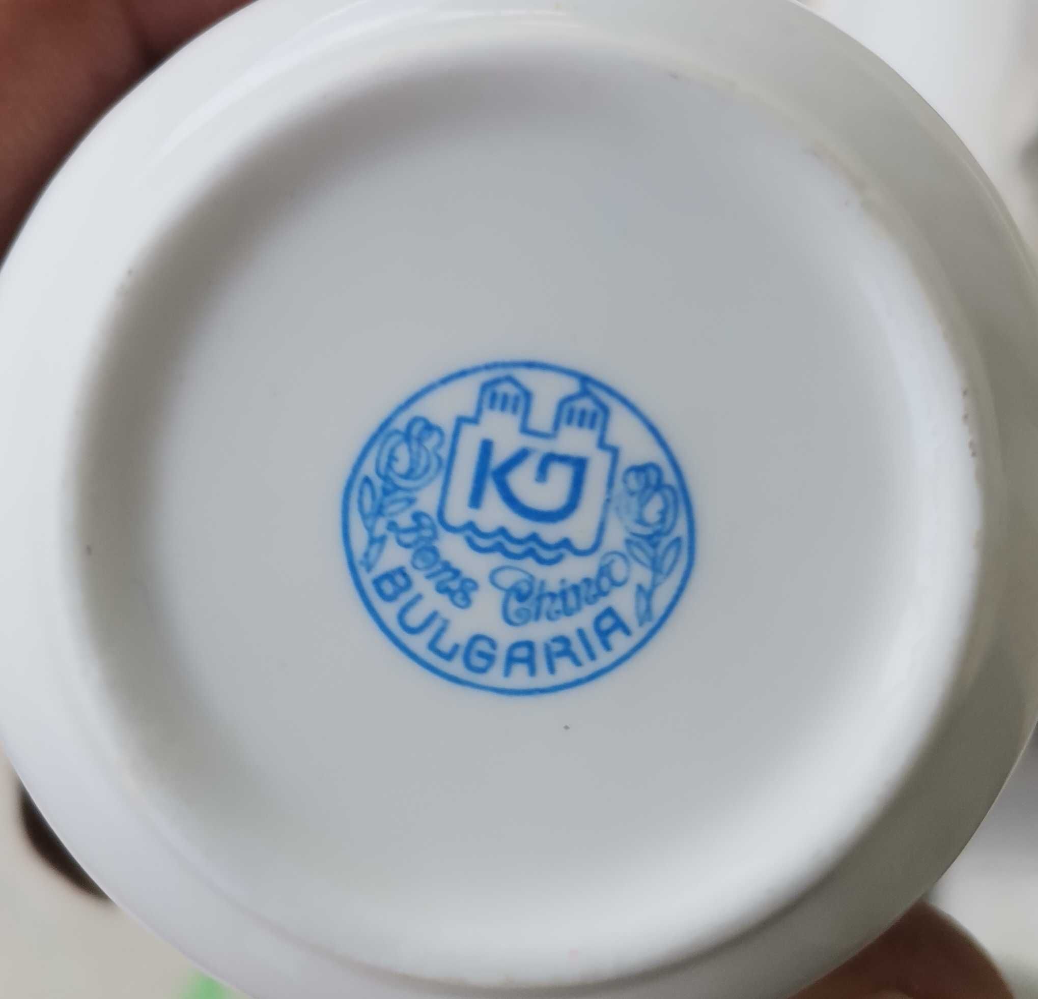 Ретро сервиз от костен порцелан