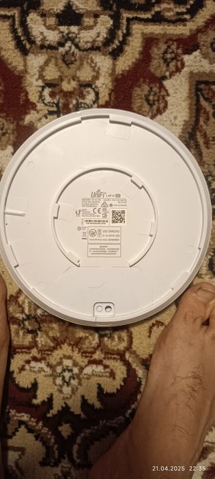 Unifi AP AS PRO   Model UAP AC PRO   INPUT48-0.5A GIGE POE 802.3AF Poe