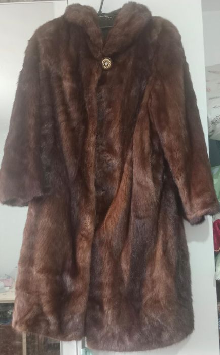 Натуральная норковая шуба