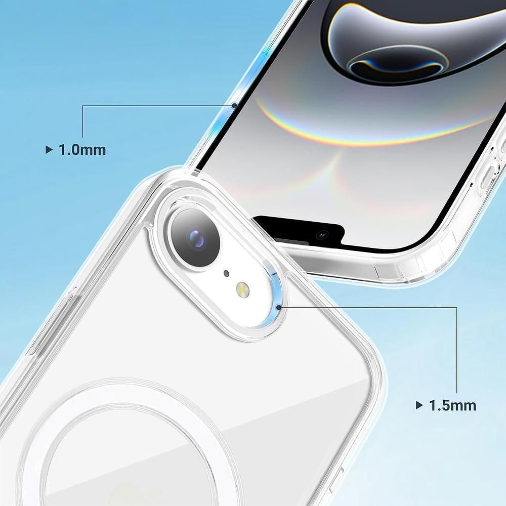 Прозрачен Magsafe Кейс за Apple iPhone 16e