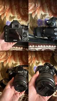 Aparat foto Nikon d40 + obiectiv 18-55mm