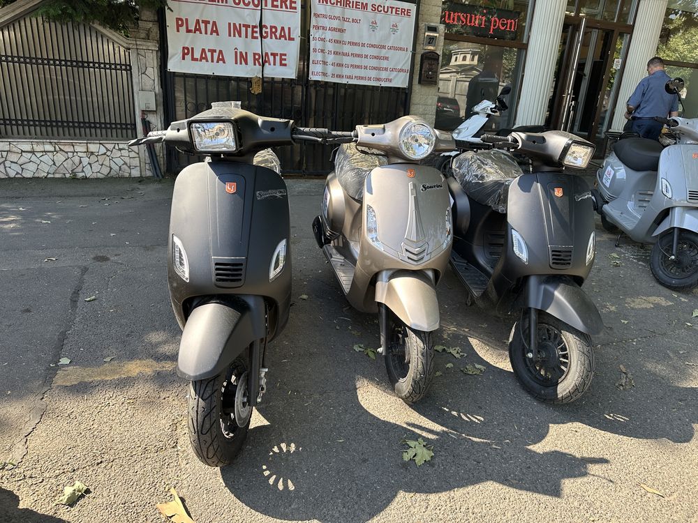 Inchiriere scutere CU/FARA PERMIS de CONDUCERE