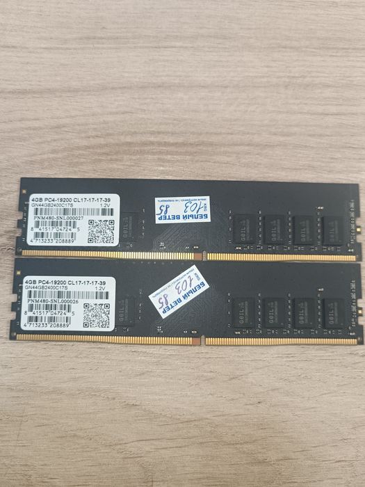 Оперативная память ОЗУ 4GB DDR4 2400Mhz GEIL GN44GB2400C17S