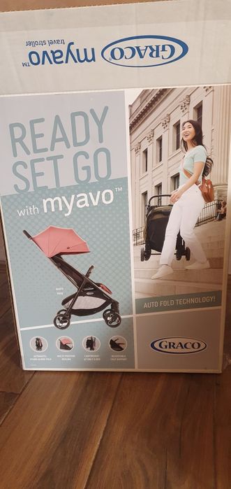 Лятна детска количка Graco Myavo Dusty pink
