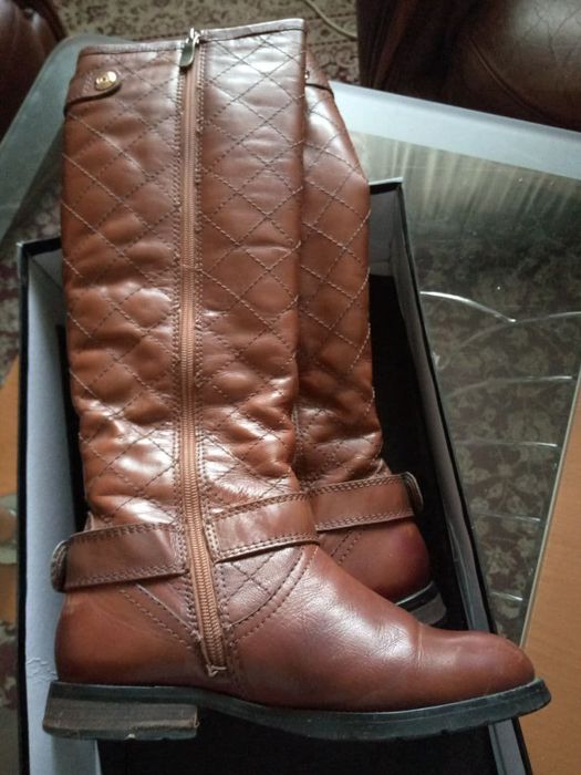 Сапоги натуральная кожа