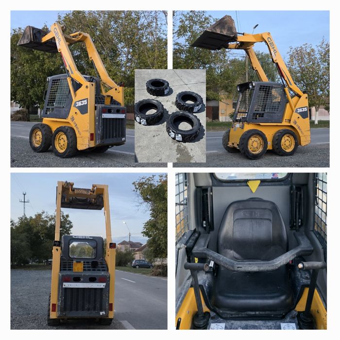 Miniîncarcător KOMATSU SK05J 1750h ORIGINALE  mini încărcător