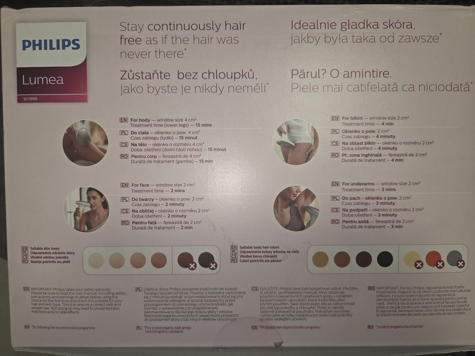 Фотоепилатор Philips Lume SC1998/00