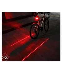 Stop bicicleta 2 lasere si 5 leduri cu 7 jocuri de lumini