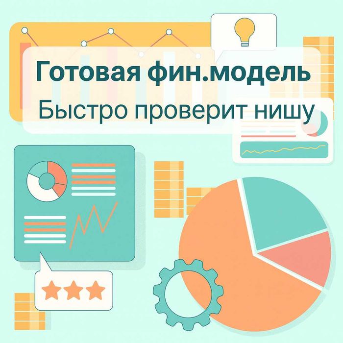 Готовая фин.модель, быстро проверит нишу - таксопарк и другие