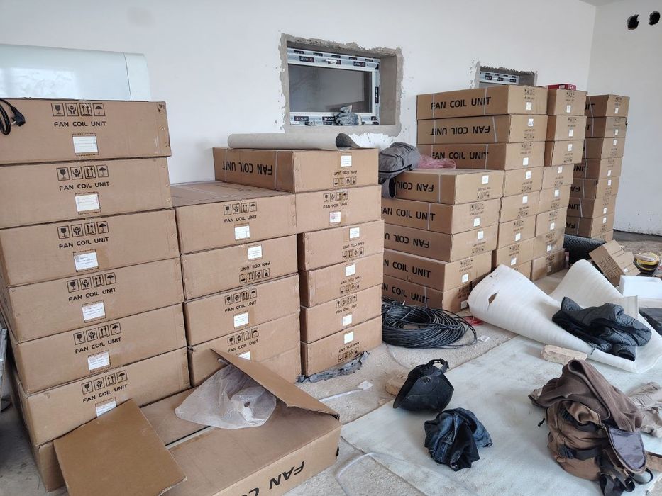 Фанкойл, панолный, кассетный и канальный фанкойл