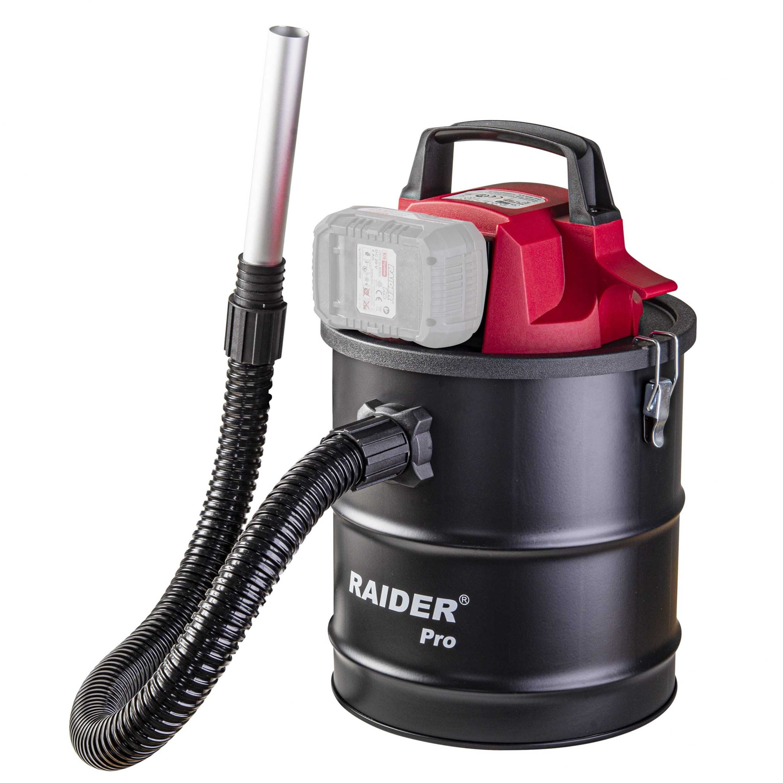 Акумулаторна прахосмукачка за пепел RAIDER RDP-SWC20 SOLO, 20 V