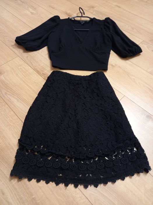 Set marime 38, fusta si top Zara